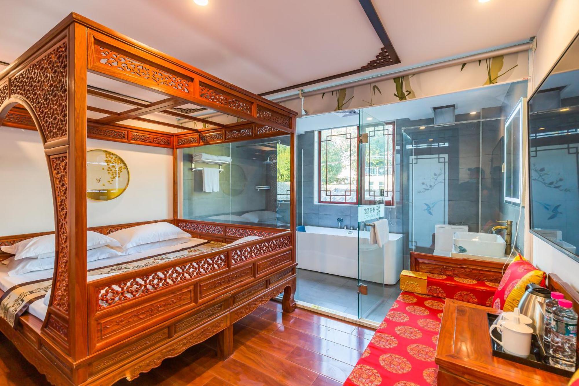 Qinfu Hotel Beijing Nanluogu Lane Houhai المظهر الخارجي الصورة